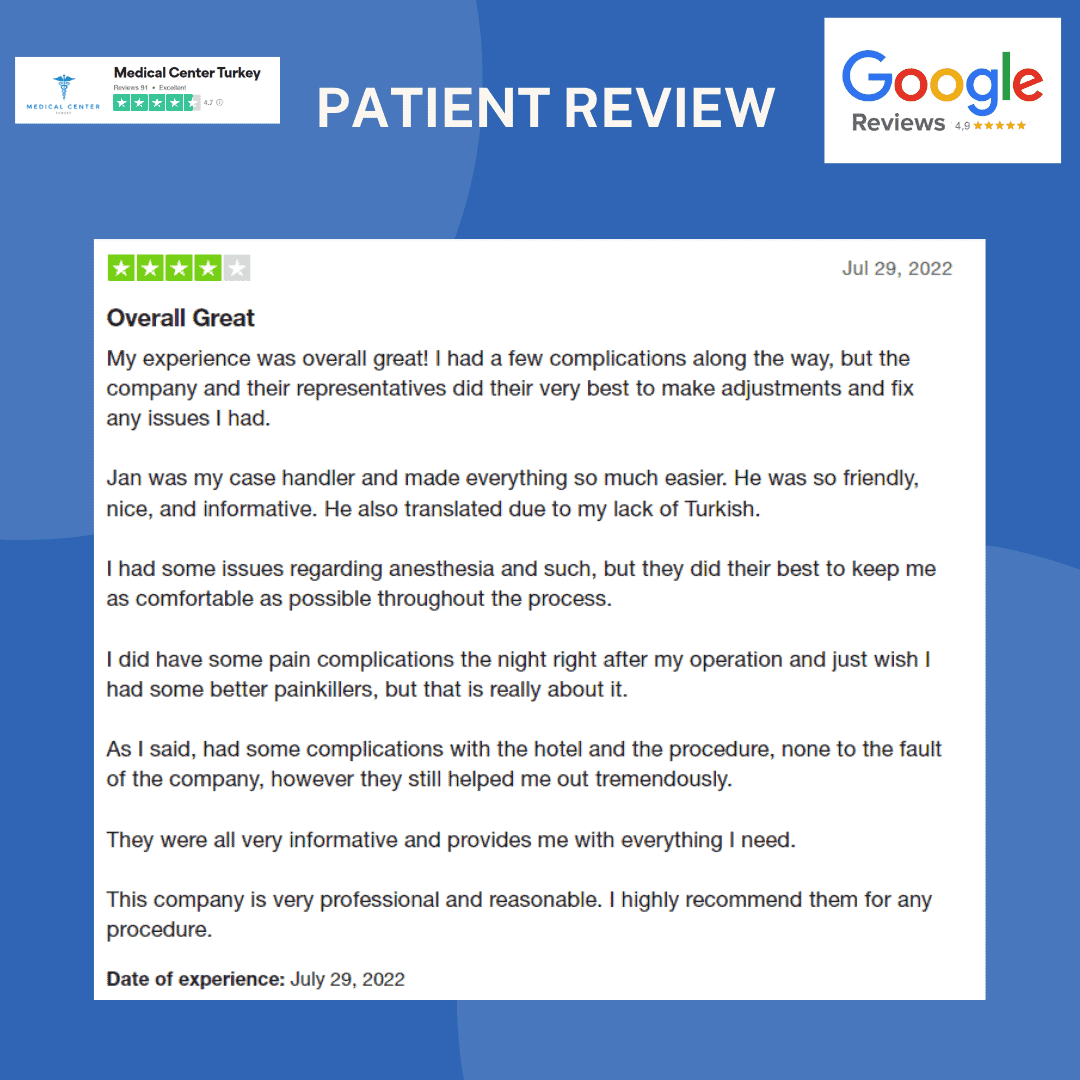 Rhinoplast (Nose Job) Before and After Turkey